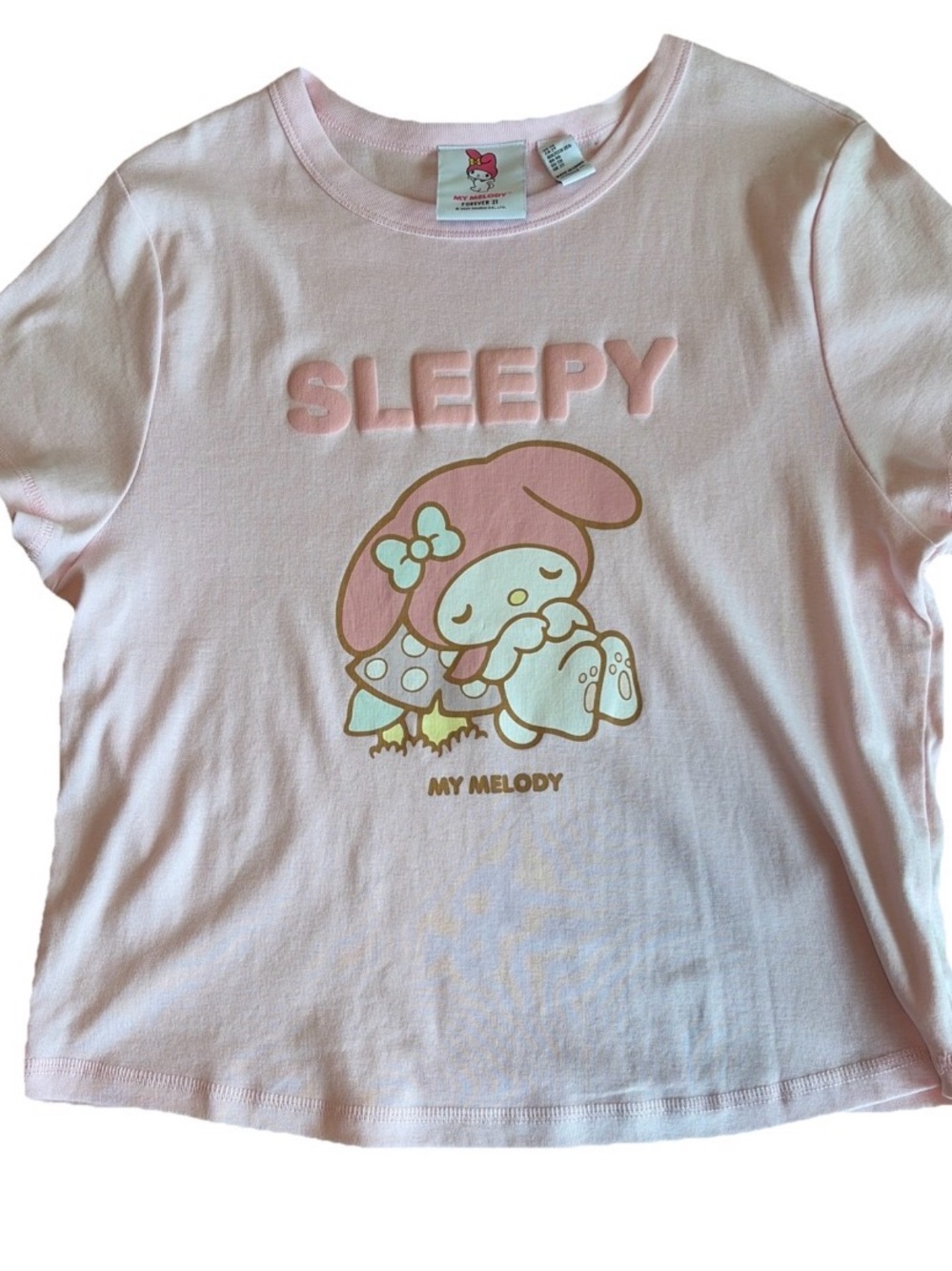 Hello Kitty and friends  X Forever 21 My Melody Pink Graphic Tee